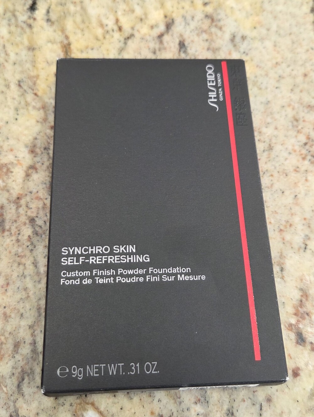 Shiseido Synchro Skin Self-Refreshing Powder Foundation 310 Silk Medium NIB